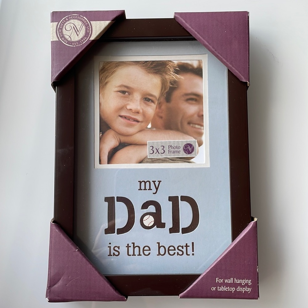 Dad Photo Frame NIB!!